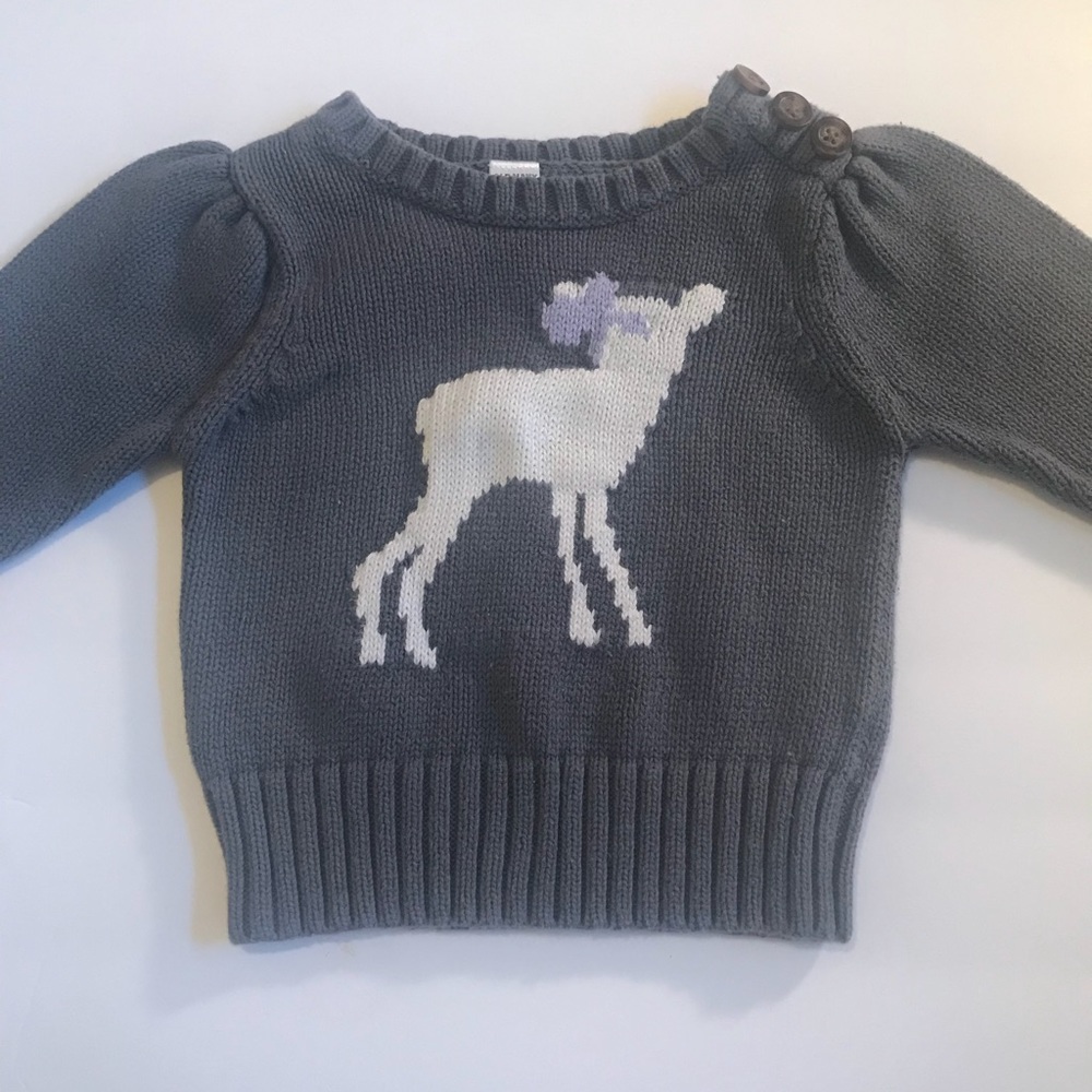 Gray sweater